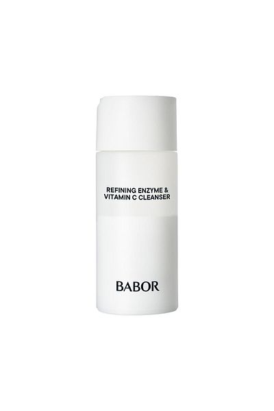BABOR Refining Enzyme & Vitamin C Cleanser, Enzyme Powder Cleanser, Exfoliating Face Wash Polish, Ge
