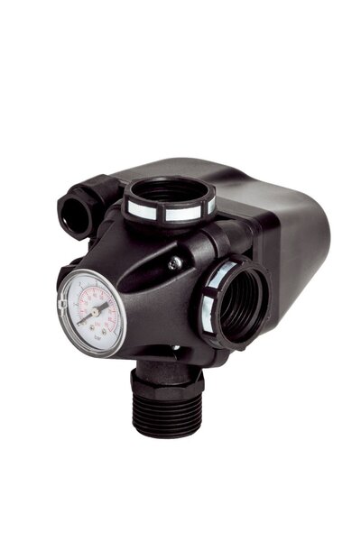 italtecnika Italtecnica PM 5-3W (Basınç Şalteri + Manometre + 5 Yollu)