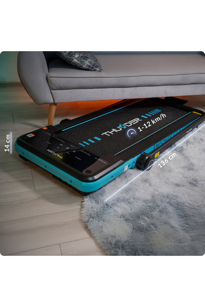 Thunder Electric treadmill, Impact, Bluetooth, maximum speed 12km/h, maximum supported weight 130kg