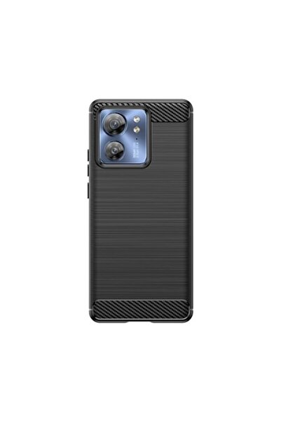 e-Eunoia Art Husa pentru Motorola Edge 40, Carbon, Impact Safe, Neagra