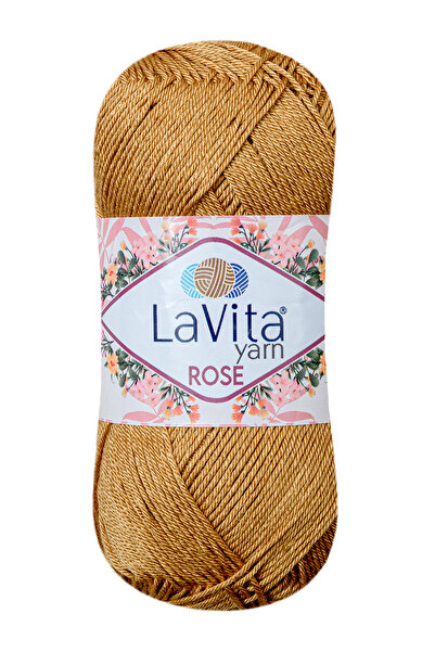 LaVita Yarn Νήμα Πλεξίματος Ρόουζ 100% Ακρυλικό 100γρ (7122 BAL)