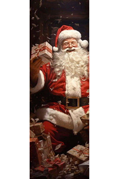 OEM Semn de Carte Craciun, 5x15 cm, 2 bucati, concept vintage