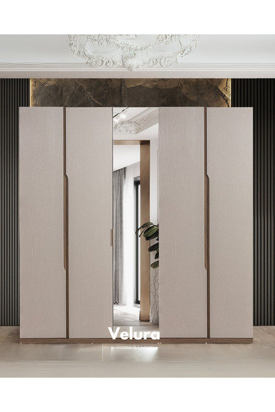 Velura Home & Living Mira 5 Kapaklı Gardırop