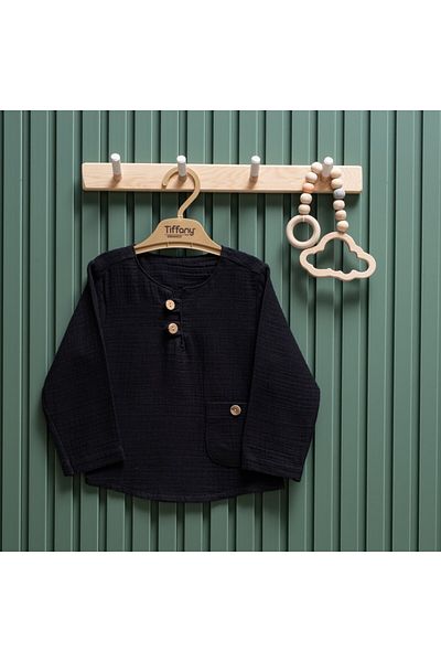 Tiffany Baby Kıds Tiffany Baby Muslin Theme Long Sleeve T-Shirt 26121