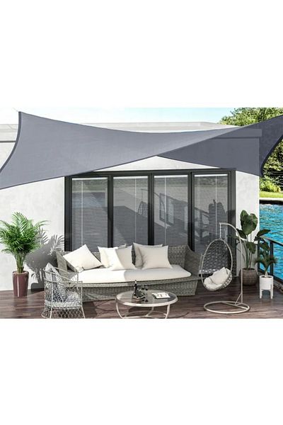 varioshop VarioShop® waterproof sun canopy/awning, with UV protection, for garden, terrace, patio