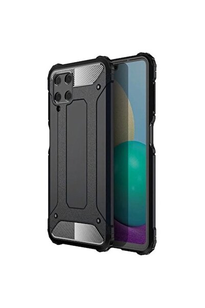 OEM Στοιχείο προστασίας συμβατό με Samsung Galaxy A22 5G A226, Armor, Μαύρο