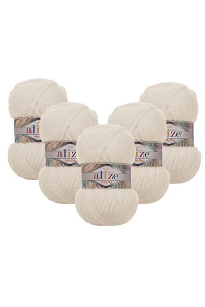 Alize 5 bucăți Softy Plus 5x100 Gr. 62