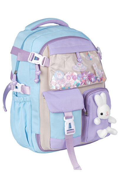 By Hakan ByHakan Rlx-1461-1462 Kız Çocuk İlk Okul Çantası Sırt Çantası TURKUAZ