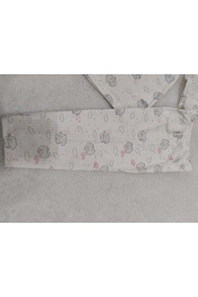 Store Kuzucuk Patterned Girl's Pajama Set Newborn Nightgown