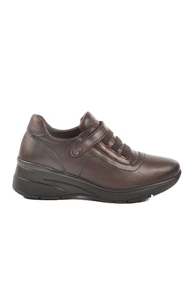 Voyager Brown Genuine Leather Women's Casual Shoes