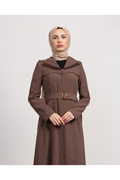 Tebrikler tekstil kadın uzun trençkot astarlı model M0029