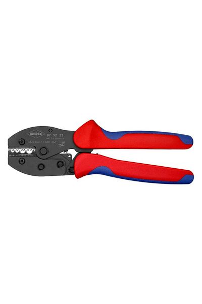 Knipex crimping pliers with lever 0.5-10 mm² bicomponent handle