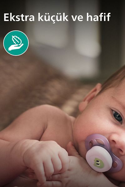 Philips Avent Ultra Start Pacifier, 0-2 Months
