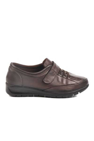 Voyager Brown Genuine Leather Women's Casual Shoes