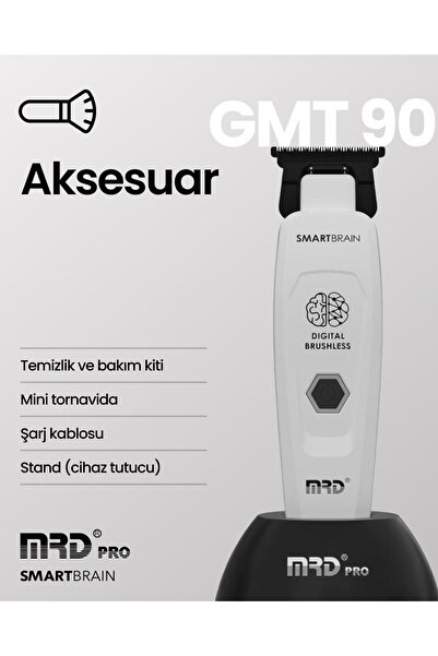 Genel Markalar Smart Brain Titanyum Bıçaklı Profesyonel Sıfırlama Tıraş Makinesi