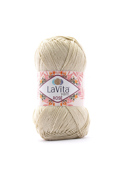 LaVita Yarn Ružičasta pređa za ručno pletenje 100% A Akril 100gr (1014 STONE)