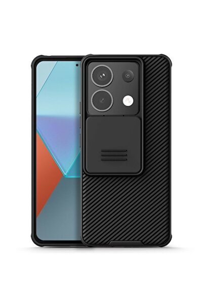 Nillkin Husa pentru Xiaomi Poco X6 / Redmi Note 13 Pro 5G, CamShield Pro, Impact Safe, U1277, Neagra