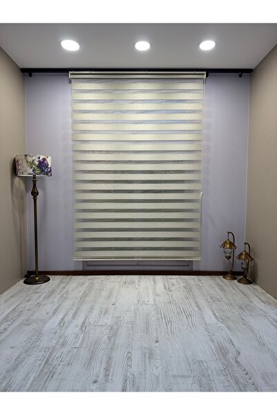 donatti perde Kırık Bej Işık Geçirmez Zebra Stor Perde - Karartma Özellikli, ...