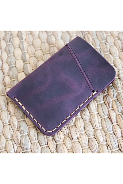 Derici Amca One Shot Genuine Leather Minimal Card Holder