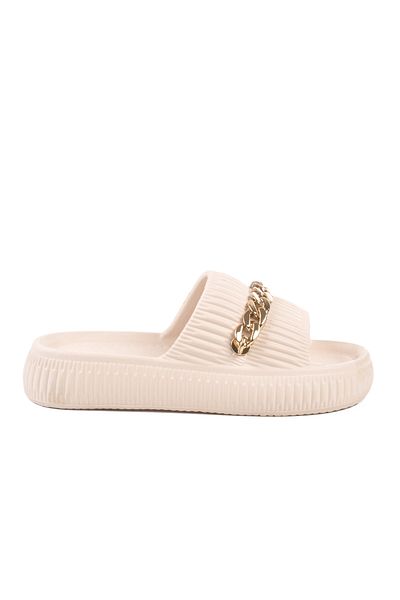 Aspor Ecru Eva Women's Slippers