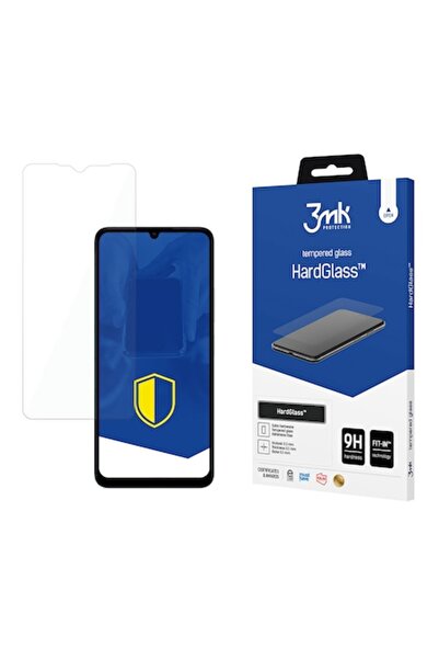 e-Eunoia Art Ecran de protecție HardGlass pentru Xiaomi Poco C65 / Redmi 13C, sticlă securizată, rezistentă la impact, complet lipicios