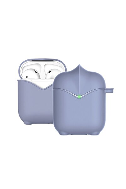 Bibilel Protective Case for Apple AirPods, Knight Model, Purple