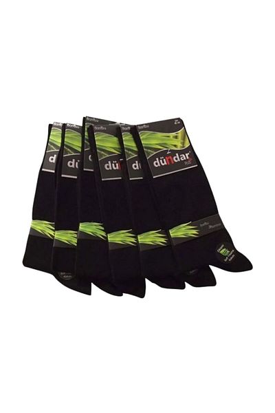 Dündar Men's Bamboo 6-Piece Odor-Free Socks 5602-6