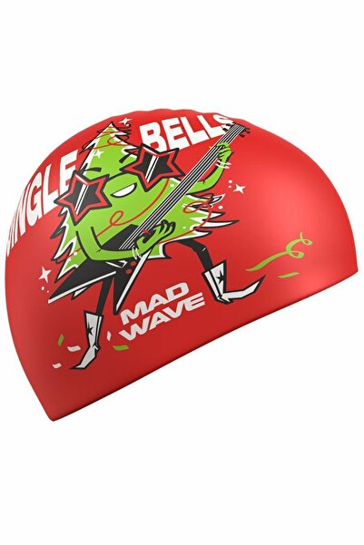 Mad Wave Adult Silicone Bonnet Happy New Year, One