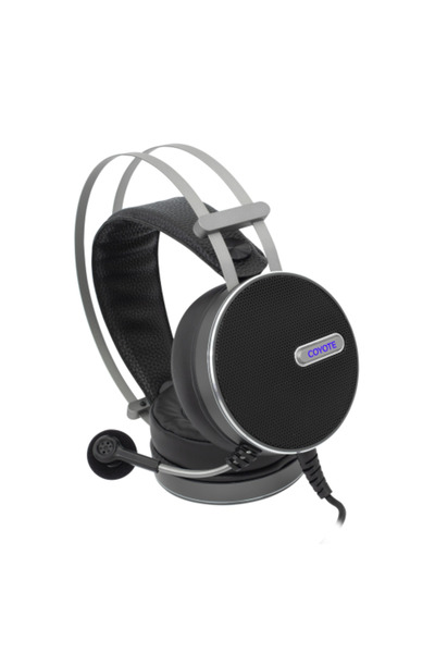 white shark Casti Gaming White Shark Coyote, Compatibil PS4 si Xbox, Iluminare Logo, Negru