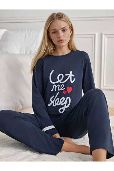 CARLA MARA Štampano Komplet pidžama sa dugim rukavima