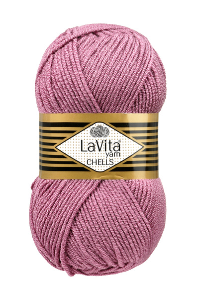 LaVita Yarn خيوط تريكو يدوية من تشيلز 100% أكريليك 100 جرام (9720 GUL)