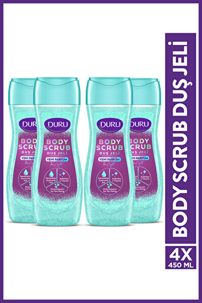 Duru Body Scrub Ice Light Duş Jeli 4x450ml
