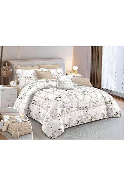 SNOOZYL Luxurious double bed sheet, printed, made of microfiber, size 240*260 cm