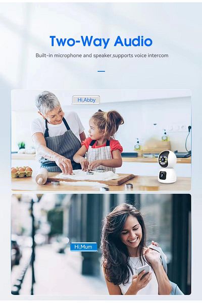 Denn Store Camere de supraveghere pentru bebelusi Baby Monitor wifi