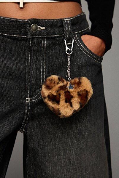 Bershka Hayvan motifli kalp anahtarlık