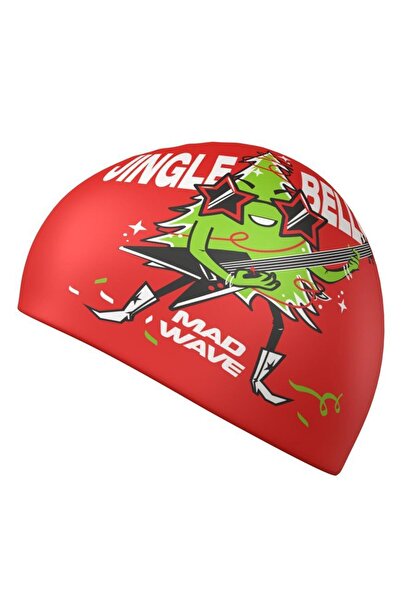 Mad Wave Adult Silicone Bonnet Happy New Year, One