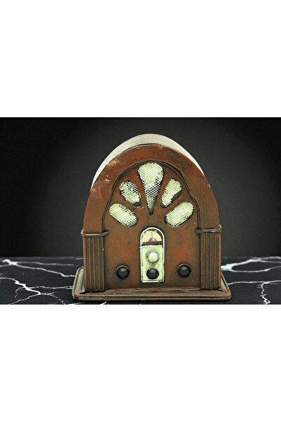 Kuzey Tacı Pușculiță cu design radio nostalgic Vintage Vip