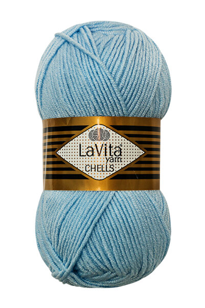 LaVita Yarn Chells El Örgü İpi %100 Akrilik 100gr (SP-999 MAVİ)