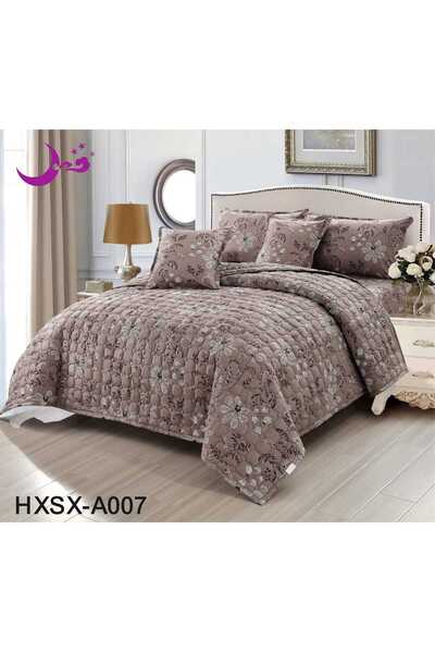 Moon 6-piece polyester duvet cover set, king size, 250x230 cm