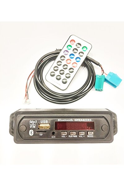 Autoline Renault Megane Clio Uyumlu Mikrofonlu Bluetooth Usb Aux Tak Çalıştır