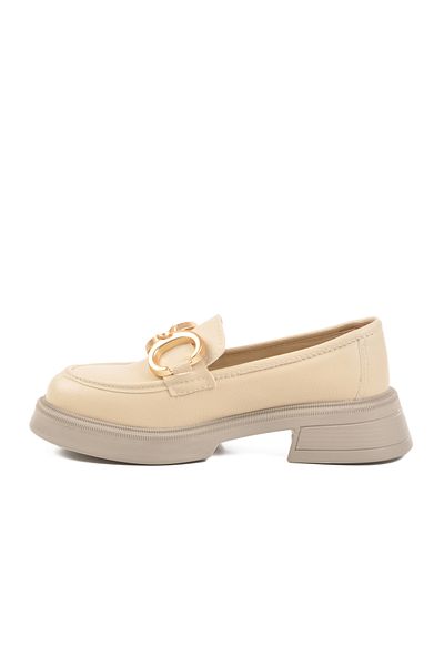 Pierre Cardin Κρεμ Γυναικεία Παπούτσια Classic PC-52650 Z