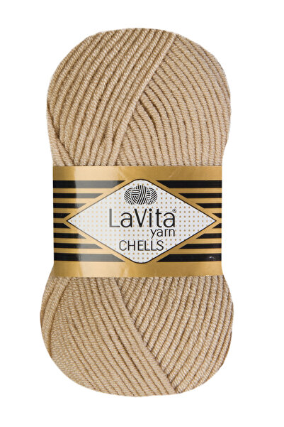LaVita Yarn Chells pređa za ručno pletenje 100% A Akril 100gr (9677 BEŽ)