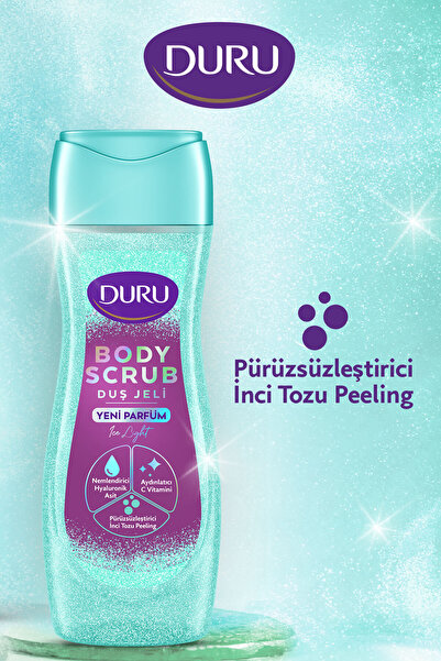 Duru Body Scrub Ice Light Duş Jeli 2x450ml