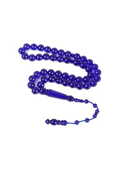 alwastta Luxurious blue rosary with Bakelite