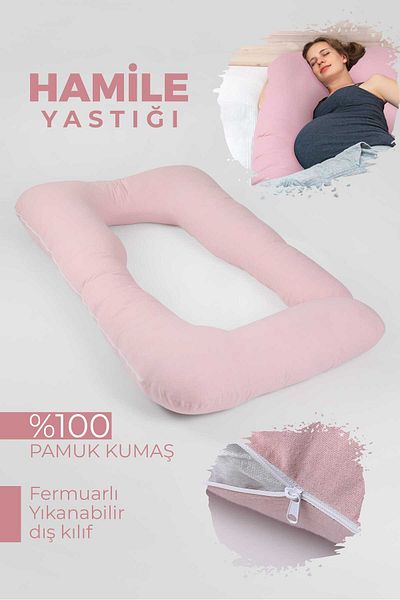 RUYALAR BEBEK Pregnant and Breastfeeding Pillow with 5 Different Zone Supports