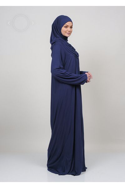 FRESCO SCARFS Cotton Combed Fabric Prayer Dress Practical Headscarf Must Wear Black