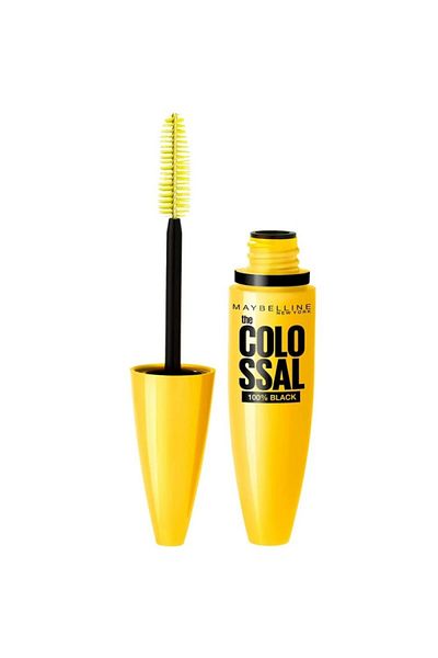Maybelline NY Rimel The Colossal 100% Black, negru, volum, 10.7ml