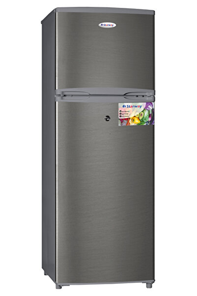 starway ثلاجة ذات بابين، سعة 182 لترًا و6.4 قدم مكعب، موفرة للطاقة، سعة قصوى،...