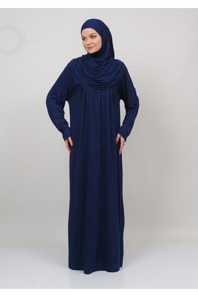 FRESCO SCARFS Cotton Combed Fabric Prayer Dress Practical Headscarf Must Wear Black