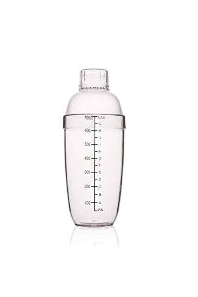 Generic FEOOWV Plastic Cocktail Shaker,Drink Mixer Hand Shaker Cup with Scale...